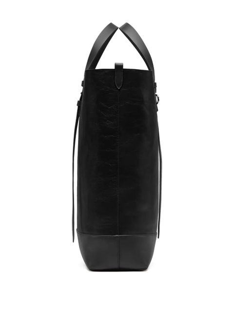 Maison Margiela belt-detail tote bag - Black