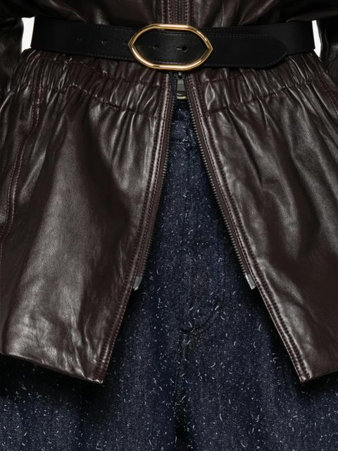 Jacquemus speckled denim jeans - Blue