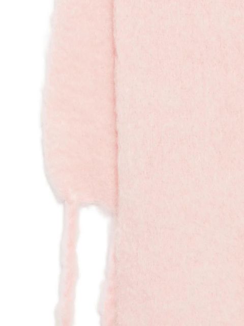 Jil Sander fringed scarf - Pink