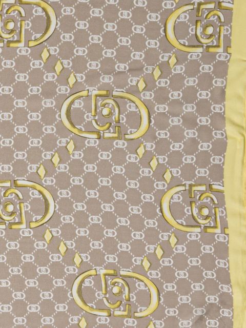 Liu Jo szalik damski kolor beżowy wzorzysty 2A5029 T0300