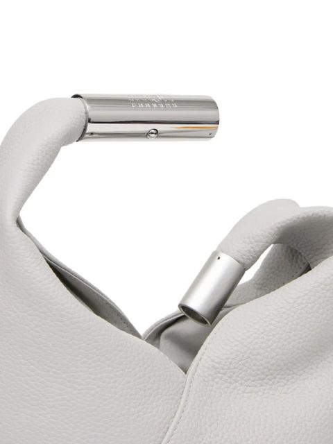 MM6 Maison Margiela single-stitch logo small tote bag - Grey