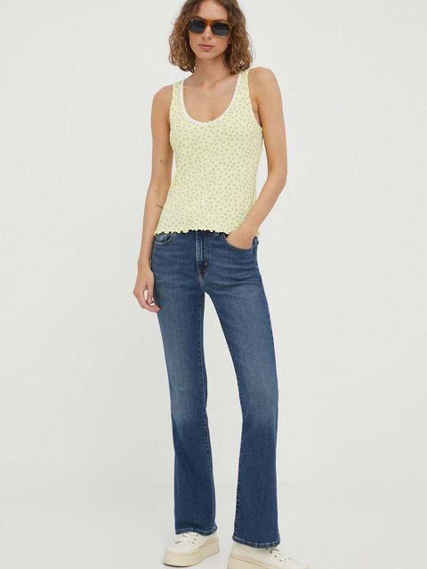 Levi's jeansy 725 HIGH RISE BOOTCUT damskie high waist - zdjęcie produktu nr 2