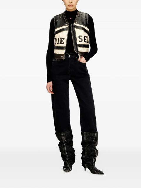 Diesel L-Flycou-20Th gilet - Black - zdjęcie produktu nr 2