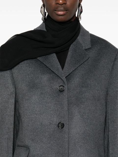 TOTEME Straight single-breasted blazer - Grey