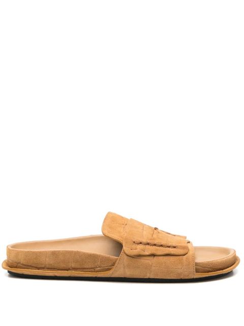 Jacquemus Les Sandales Mocassin flat sandals - Brown - zdjęcie produktu nr 1