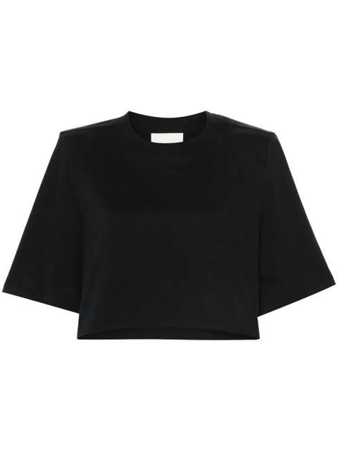 ISABEL MARANT Zaely logo-embroidered T-shirt - Black - zdjęcie produktu nr 1