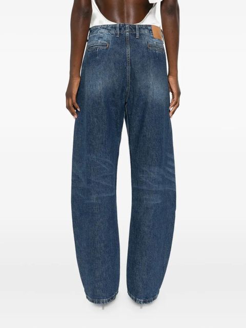 Magda Butrym seam-detailing jeans - Blue