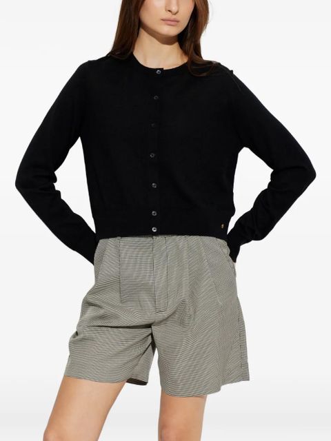 ANINE BING button-fastening cardigan - Black - zdjęcie produktu nr 2