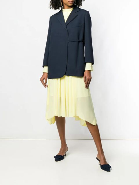 Chloé tied blazer - Blue