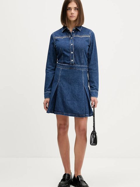 Karl Lagerfeld Jeans sukienka jeansowa - zdjęcie produktu nr 1