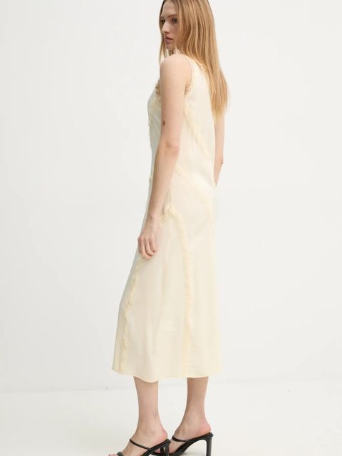 Day Birger et Mikkelsen sukienka Ryleigh kolor żółty midi rozkloszowana DAY65243750 - zdjęcie produktu nr 2