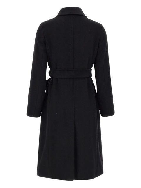 Max Mara belted coat - Black
