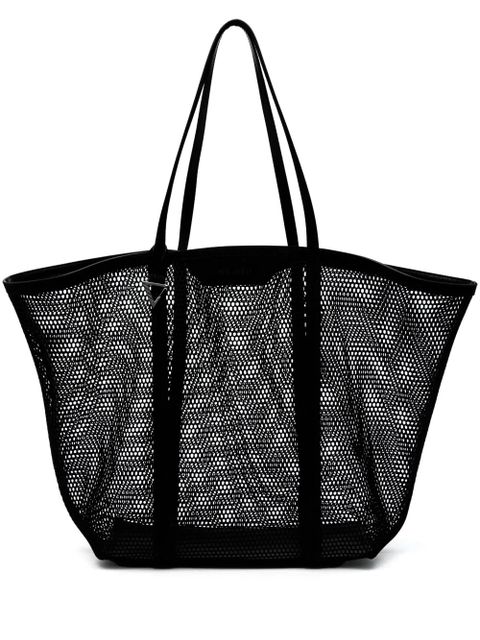 The Attico mesh tote bag - Black - zdjęcie produktu nr 1