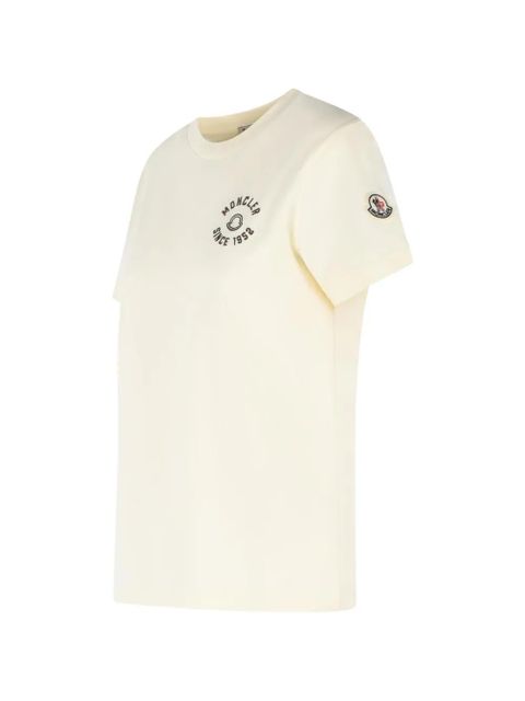 Moncler logo-detail T-shirt - Neutrals