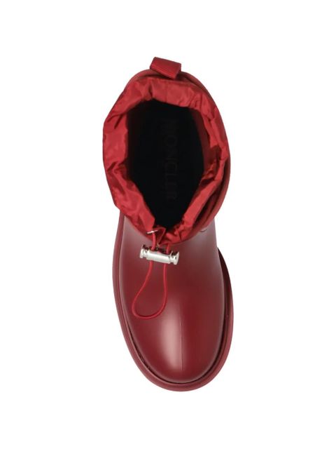 Moncler Kickstream rain boots - Red