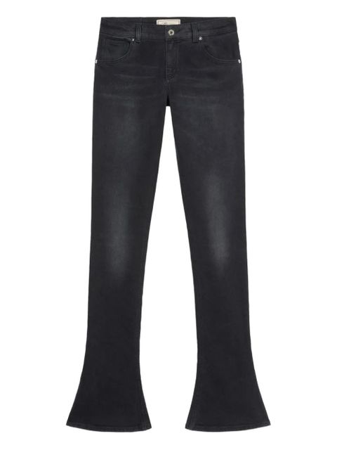 Blumarine logo-patch jeans - Black - zdjęcie produktu nr 1