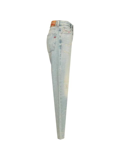 Diesel blue distressed jeans