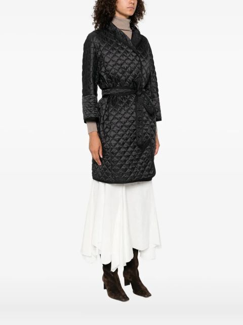 Max Mara Arianna quilted coat - Black