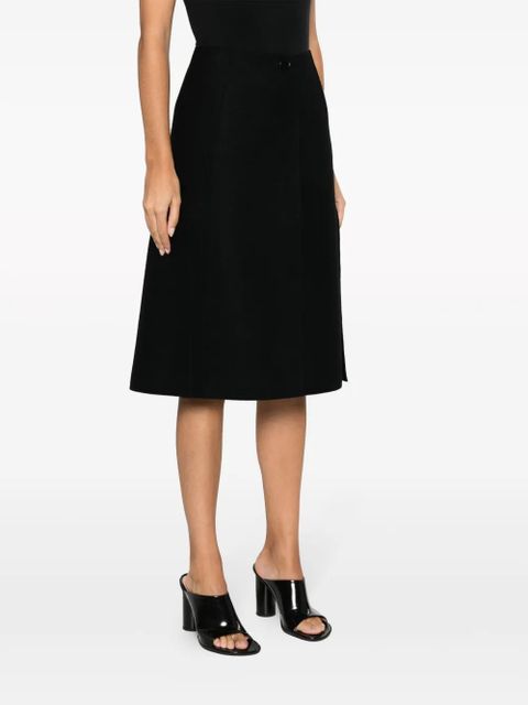 Lanvin A-line midi skirt - Black