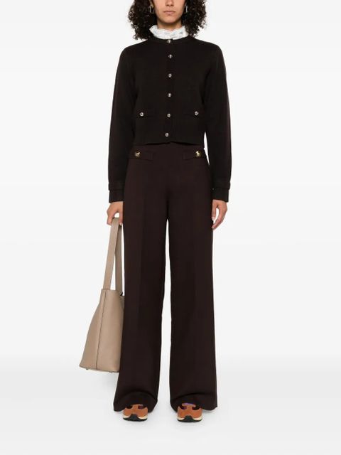 SANDRO high-waisted trousers - Brown - zdjęcie produktu nr 2