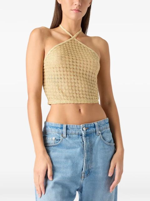 Missoni crochet halterneck top - Neutrals - zdjęcie produktu nr 2