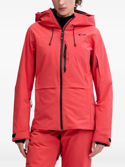 Oakley Canopy insulated hooded ski jacket - Red - zdjęcie produktu nr 1