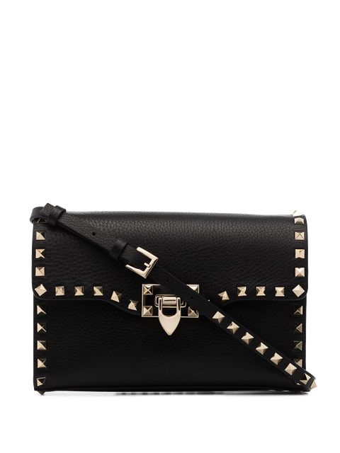 Valentino Garavani small Rockstud cross body bag - Black