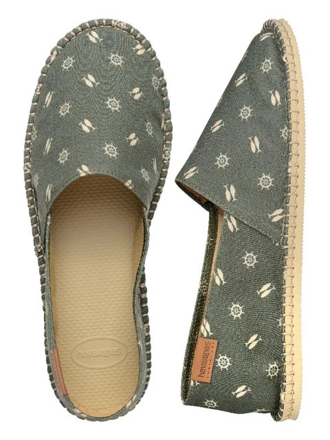Havaianas espadryle ORGINE IV kolor zielony 4147972.4896