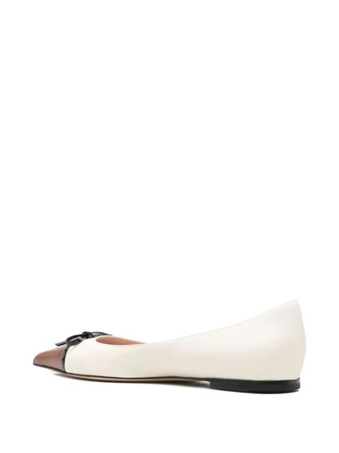 Valentino Garavani leather ballet flats - White - zdjęcie produktu nr 2