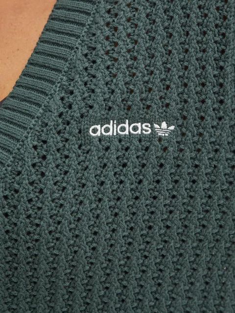 adidas Originals kardigan Cardigan damski kolor zielony IX1046