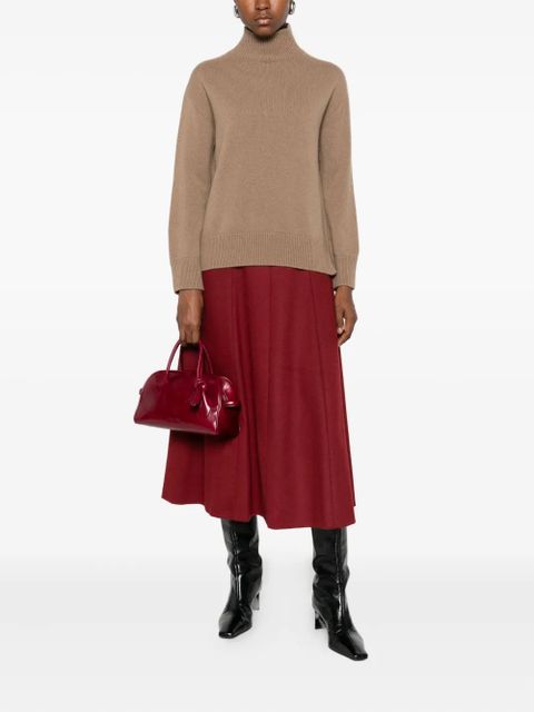 Max Mara cashmere high-neck sweater - Neutrals
