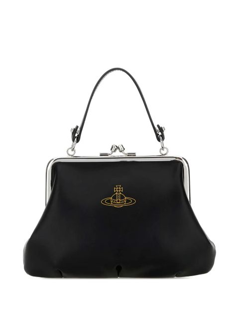 Vivienne Westwood Orb Granny synthetic leather handbag - Black - zdjęcie produktu nr 1