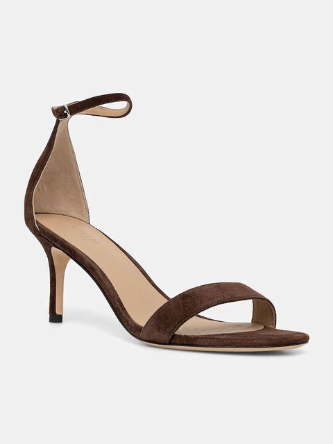 Lauren Ralph Lauren sandały zamszowe Allie Mid - zdjęcie produktu nr 1