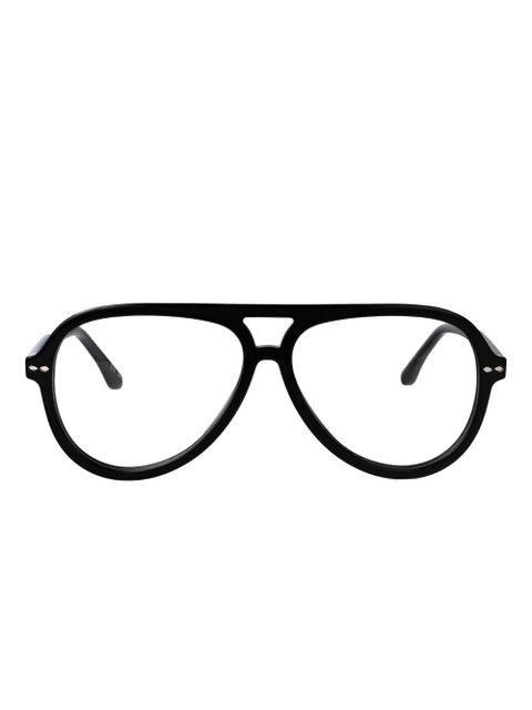 Isabel Marant Eyewear pilot-frame glasses - Black