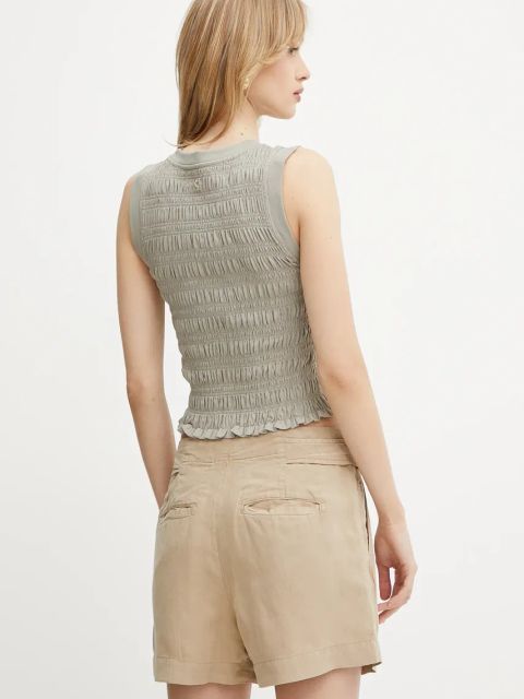 Guess top CLAIRE kolor szary W5GP17 KCSA2