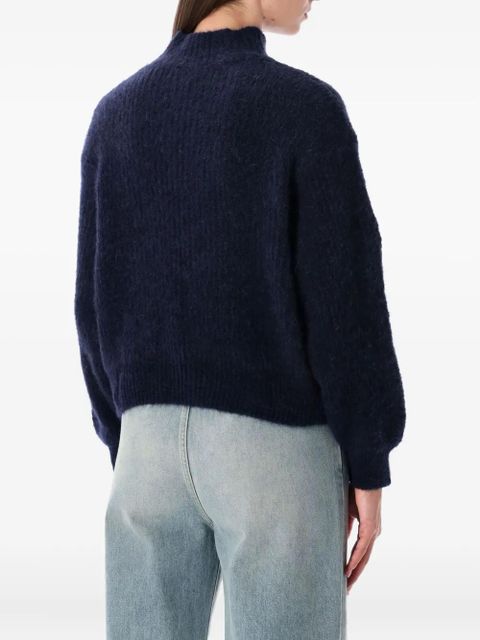 American Vintage high-neck sweater - Blue