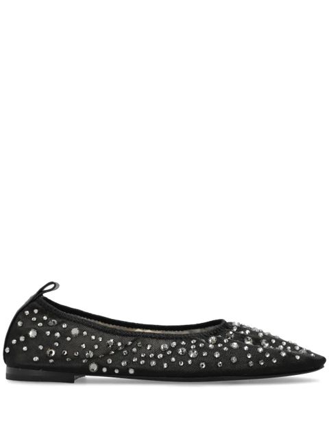 Tory Burch crystal embellished ballerina shoes - Black - zdjęcie produktu nr 1