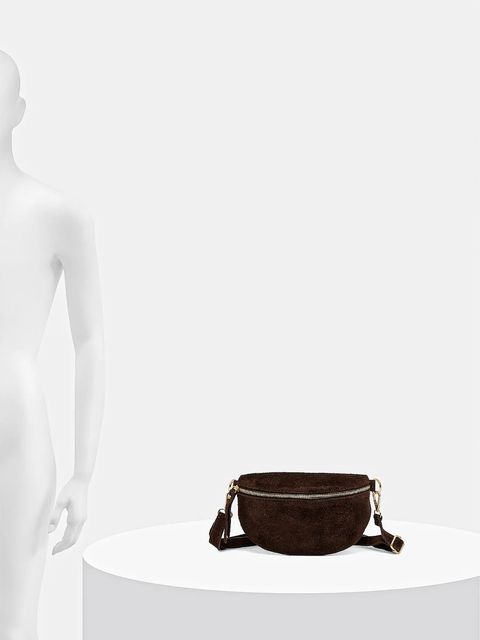 Answear Lab nerka zamszowa kolor brązowy