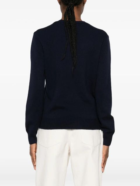 MC2 Saint Barth Heron christmas-graphic sweater - Blue