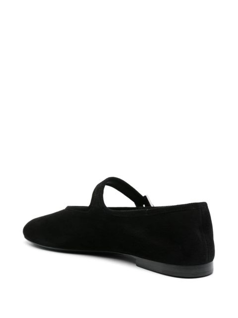 The Row Boheme MJ suede ballerina shoes - Black - zdjęcie produktu nr 2
