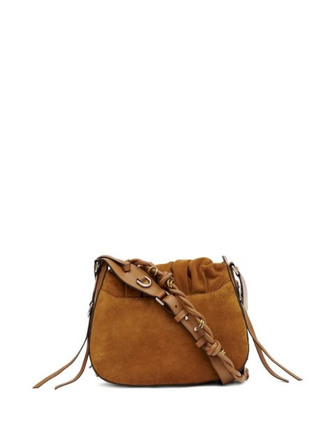ISABEL MARANT braided bolton shoulder bag - Brown