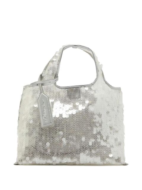 3.1 Phillip Lim mini Market logo-tag tote bag - Grey - zdjęcie produktu nr 1