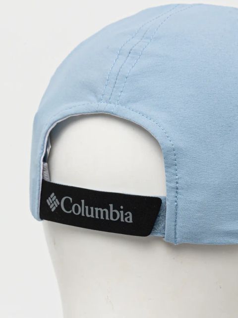 Columbia czapka z daszkiem kolor niebieski z nadrukiem 2121141