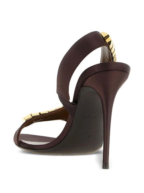 Giuseppe Zanotti 105mm Dafne heeled sandals - Red