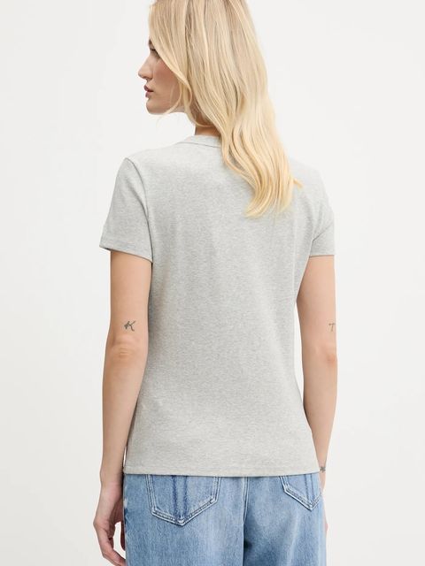 Miss Sixty t-shirt damski kolor szary 6S2SJ19500