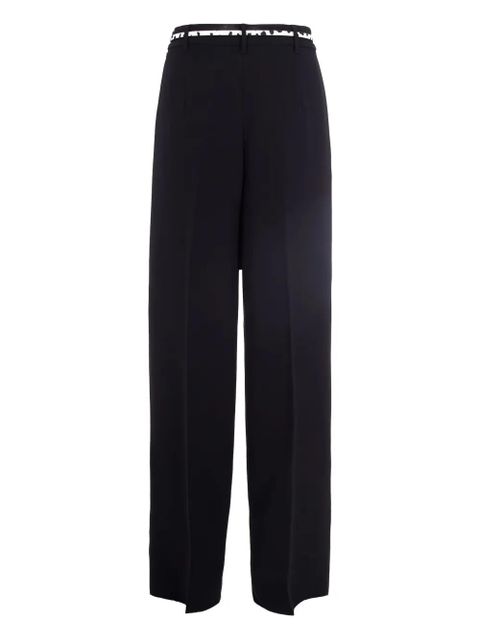 Max Mara belted trousers - Black