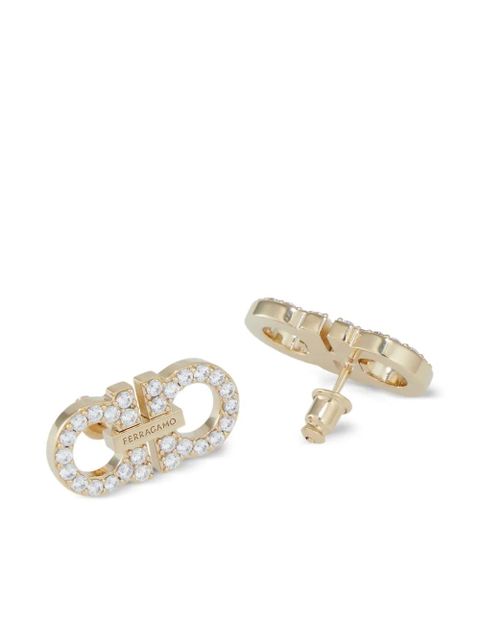 Ferragamo Double Gancini earrings - Gold
