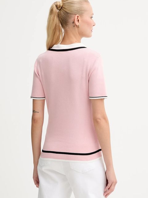 Morgan sweter MTOI damskie kolor różowy lekki MTOI