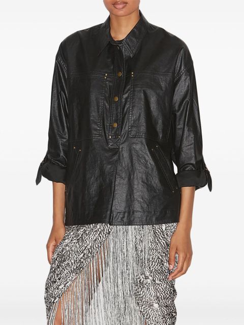 ISABEL MARANT Florida shirt - Black