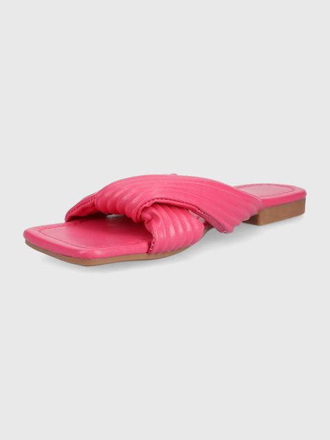 Answear.LAB klapki damskie kolor różowy